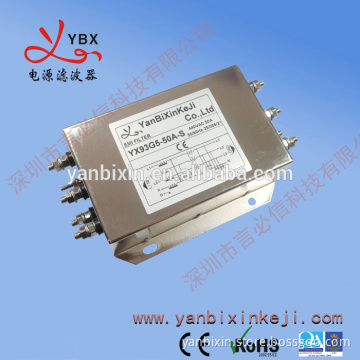 three phase four wire general purpose noise filter for industrial automation application